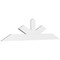 Ekena Millwork Saratoga Architectural Grade PVC Gable Bracket, 84"W x 21"H x 2"D x 6"F, 6/12 Pitch GBP084X21X0206SAR00 - alternate 1